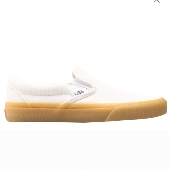 vans slip on gum sole